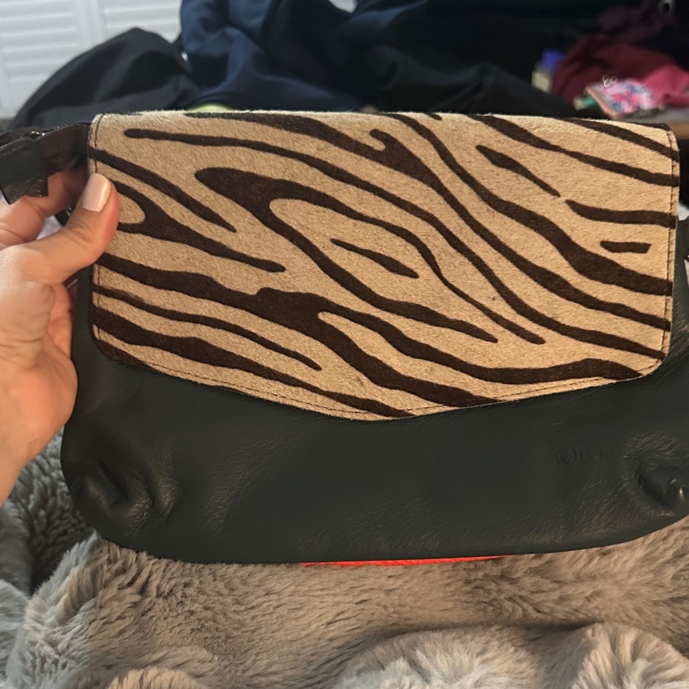 Soruka Stylish Zebra Print Women's Bag.